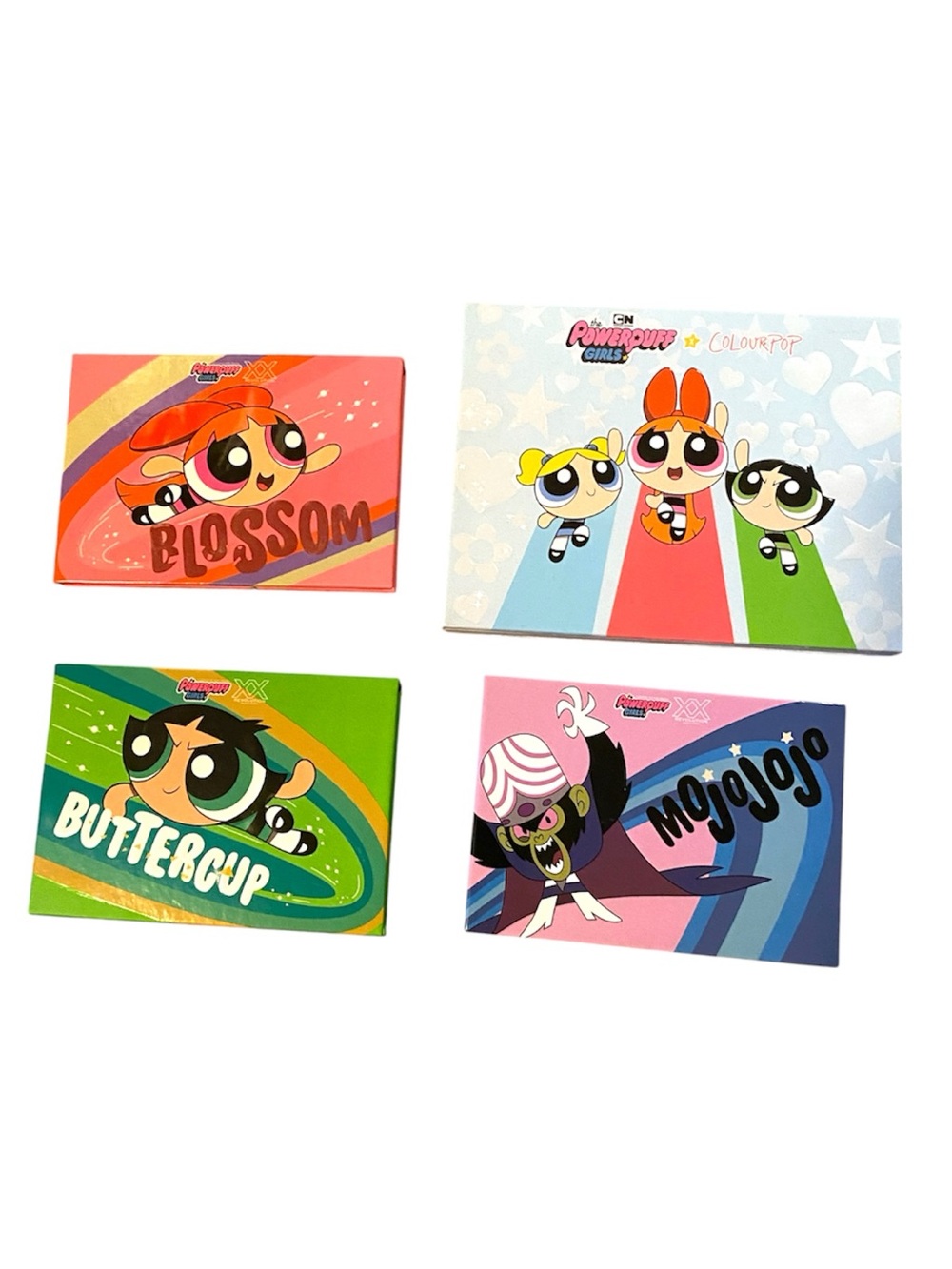 Powderpuff Girls Eyeshadow Palettes Set of 4